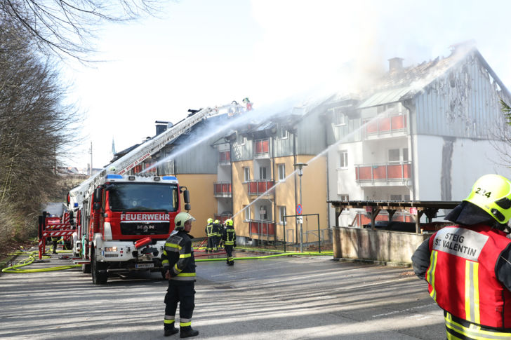 B4 Wohnungsbrand