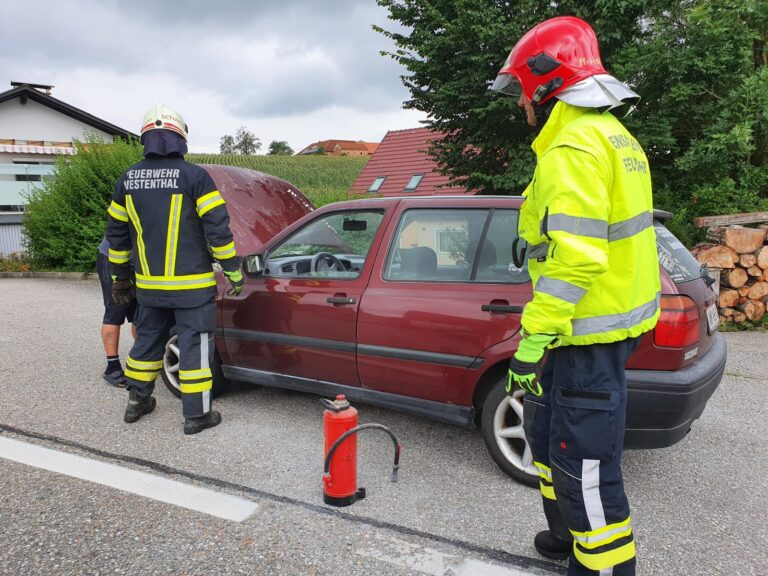 B2 Fahrzeugbrand